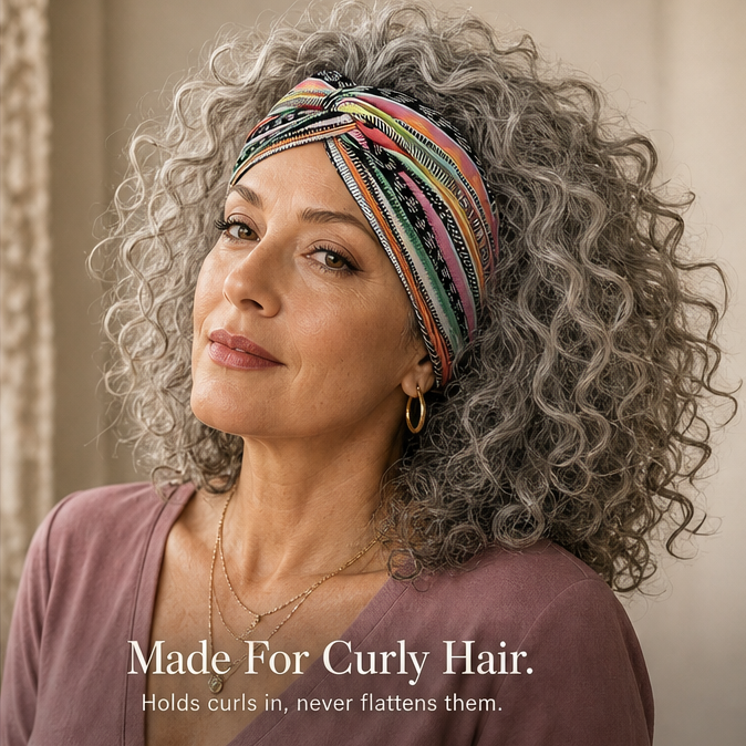 Lirelle – Boho Print Wide Headband