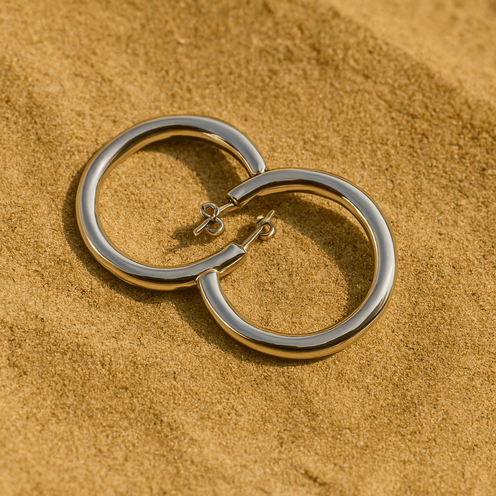 Claudia Earrings – 18k Gold Plated