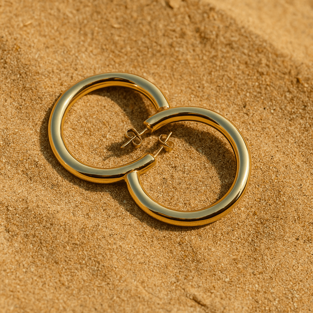 Claudia Earrings – 18k Gold Plated