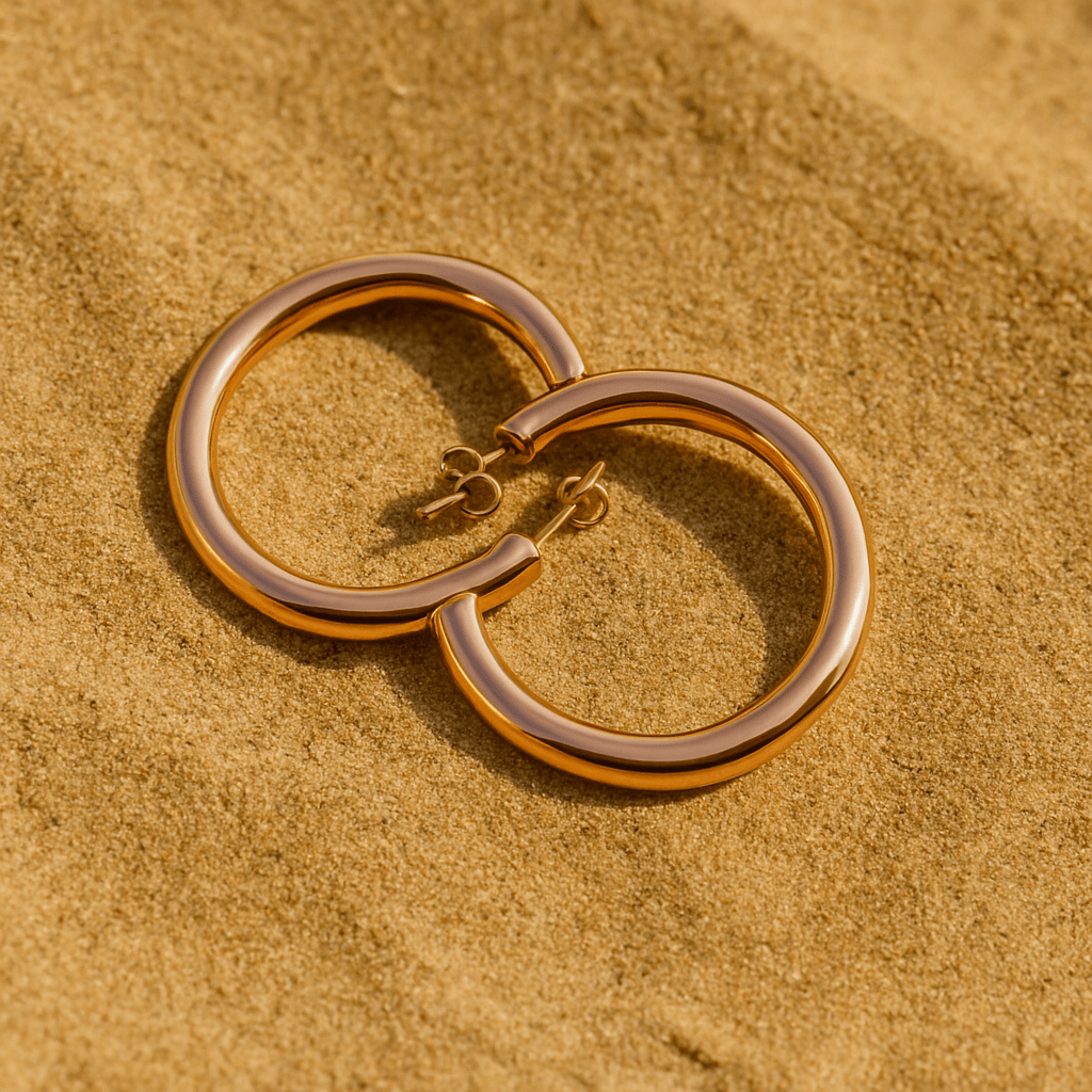 Claudia Earrings – 18k Gold Plated