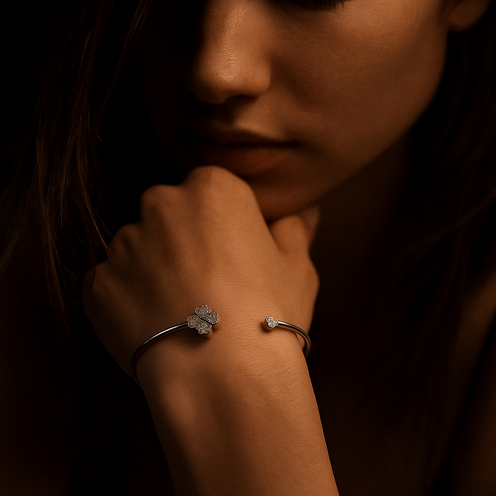 Sunflower Bracelet – 925 Silver and Love Talismans