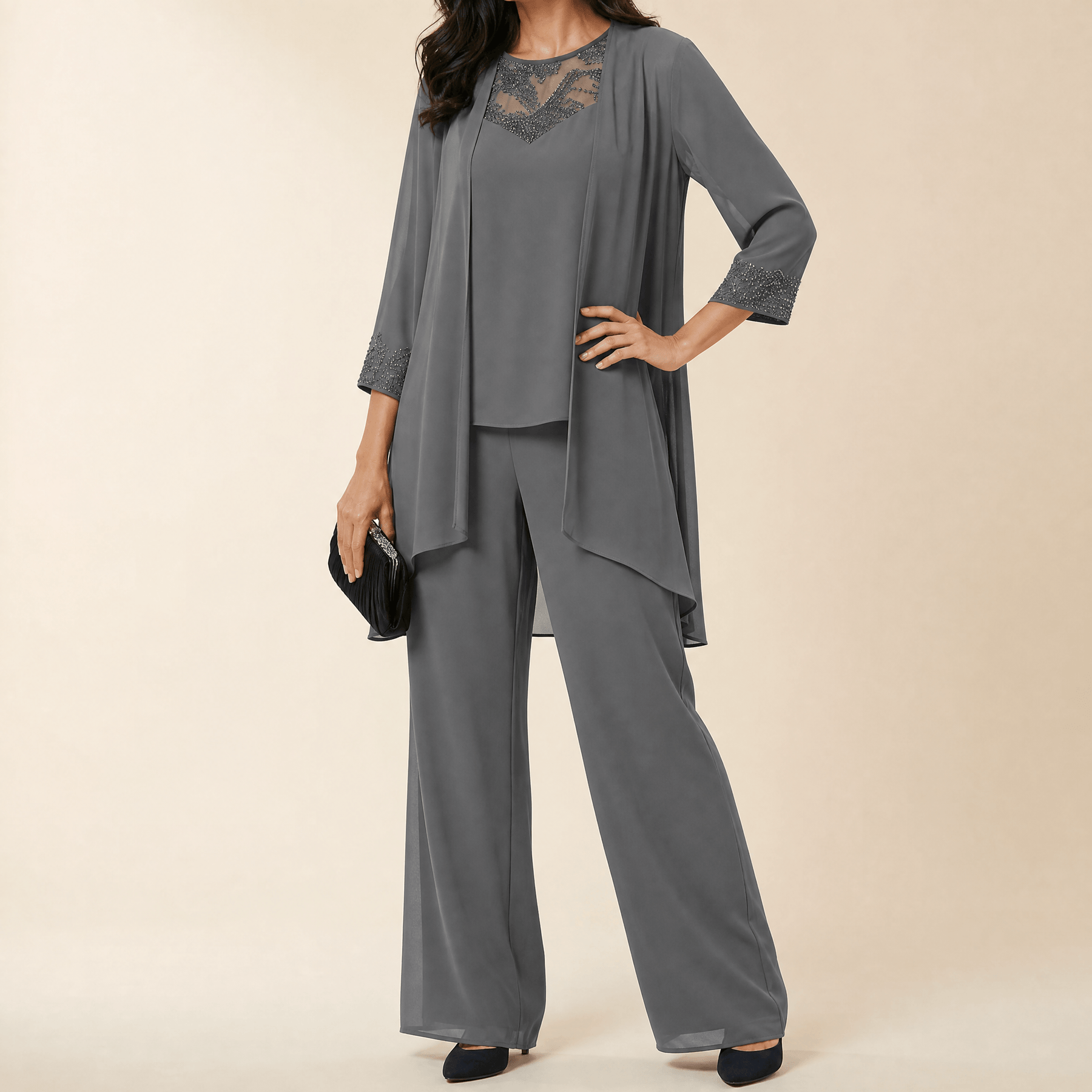 Bronte – Women's Three-Piece Pantsuit