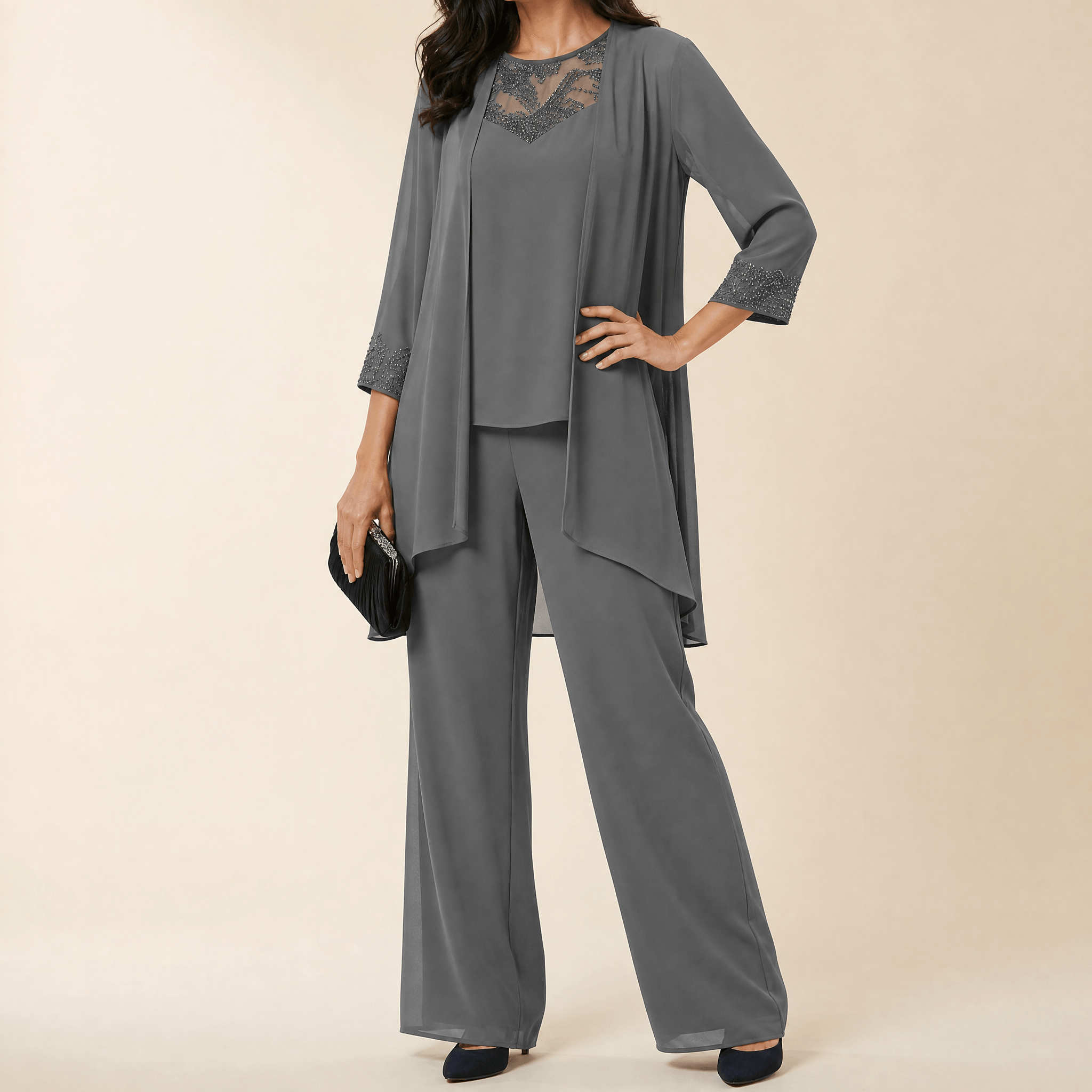 Bronte – Women's Three-Piece Pantsuit