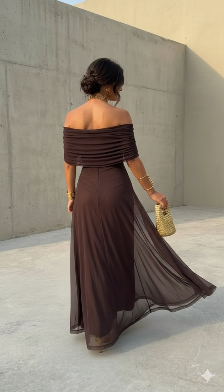 Uma | Flowing wide dress with elegant design