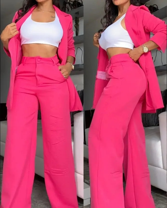 Veronica – Power Poise Tailored Pantsuit