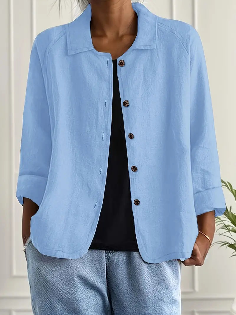 Marilla – Classic Lightweight Shirt-Cardigan