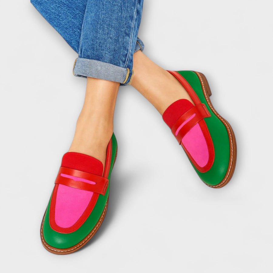 Nyla™ | Contrast Casual Loafers