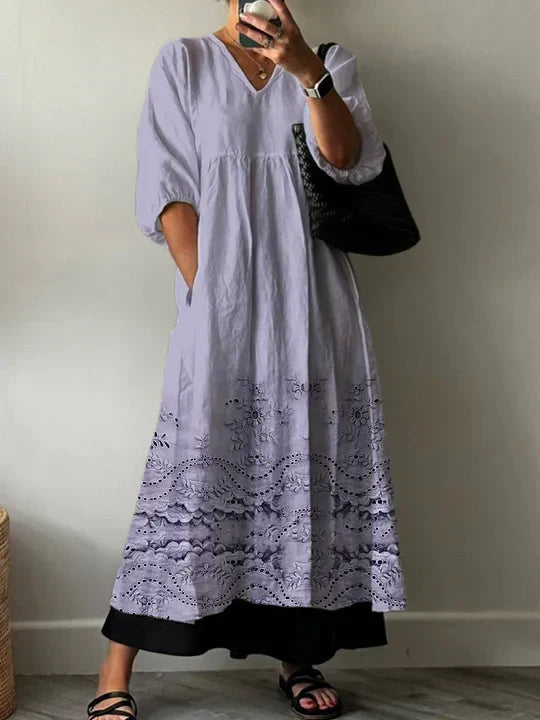 Celia | Elegant Printed Dress