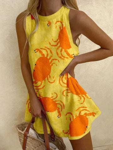Adalee™ Mini Linen Dress
