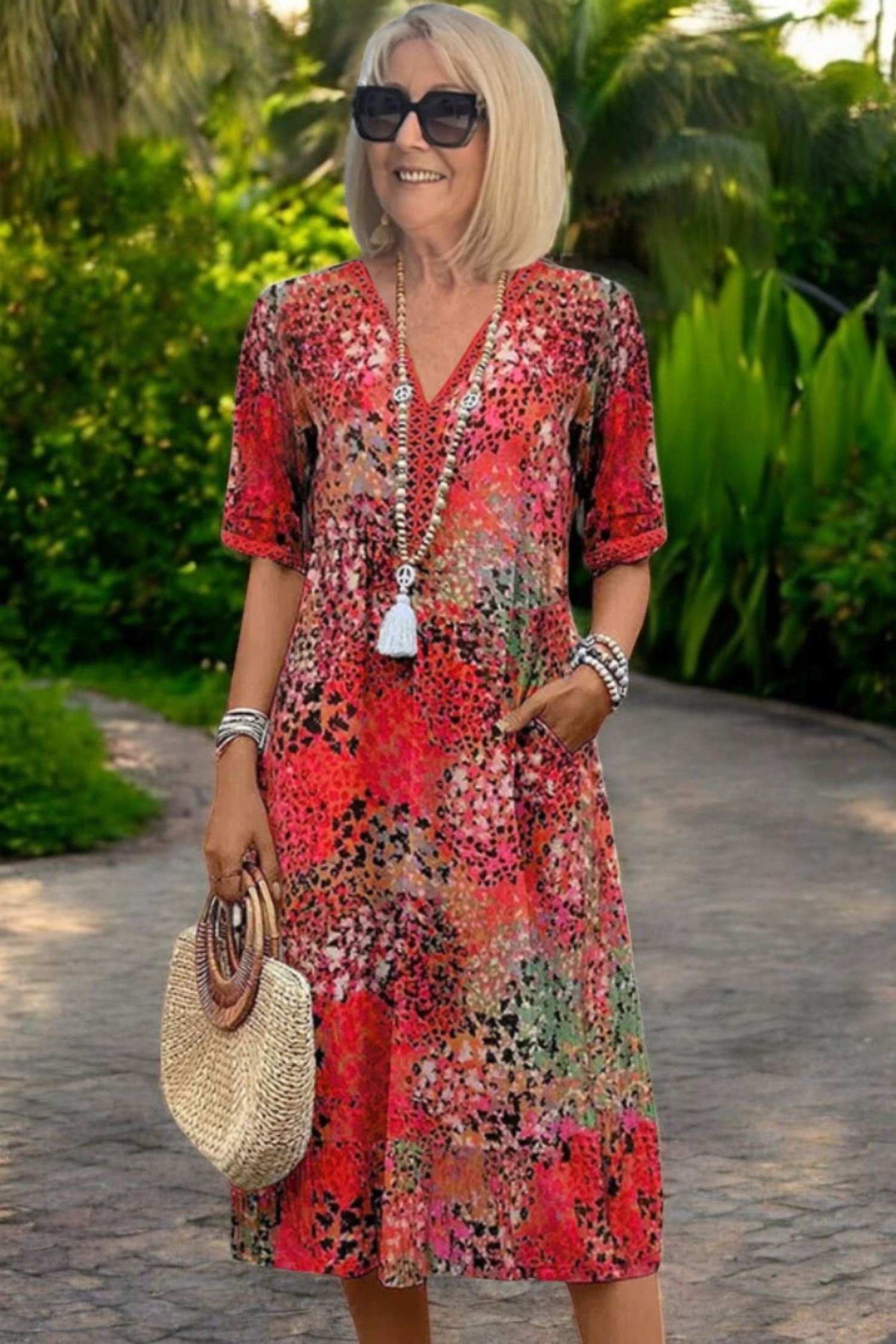 Vanessa | Flowing Boho Dress