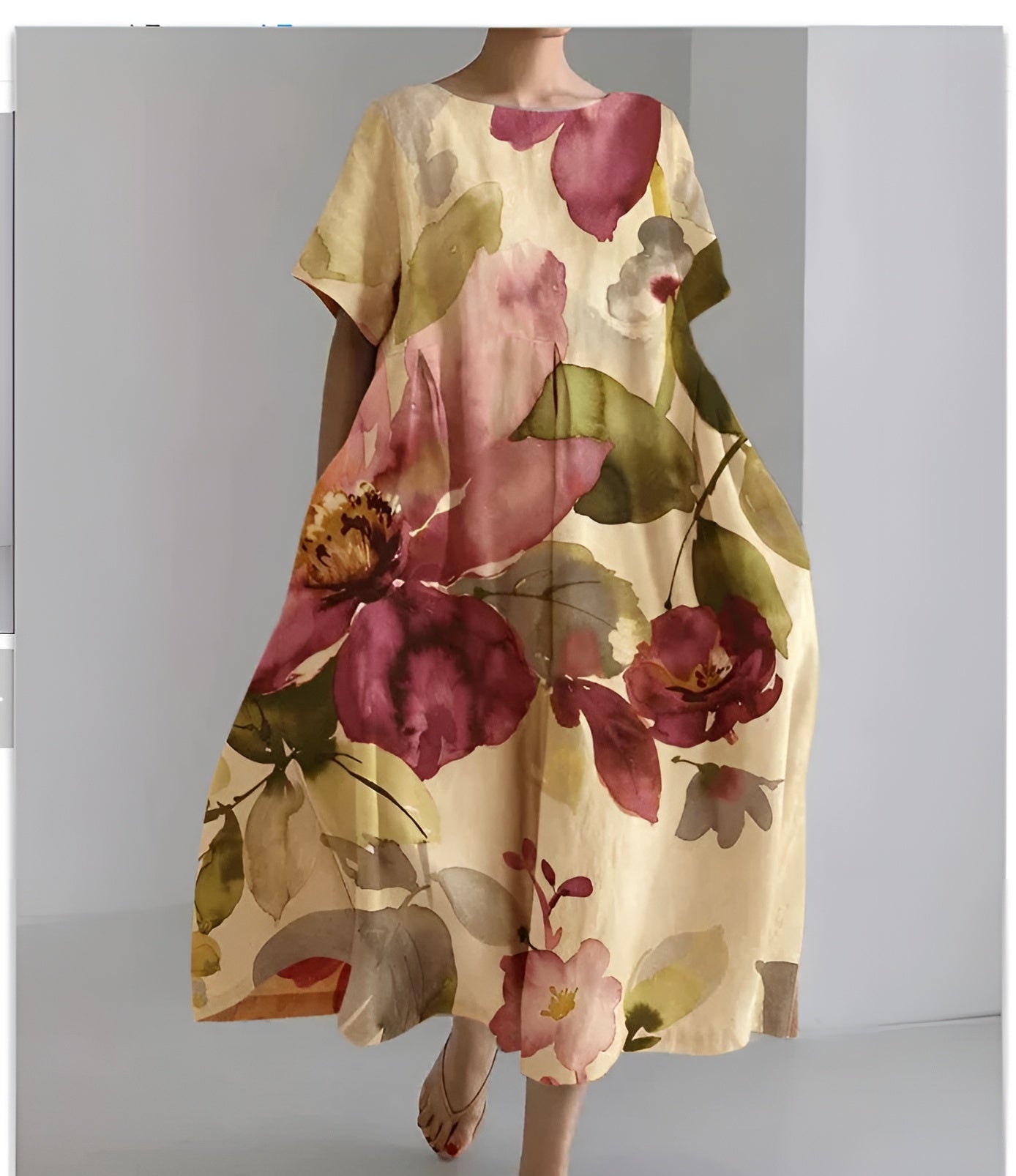 Malla | A feeling of freedom fluttering in summer colors – a 3D-printed dress that moves with you
