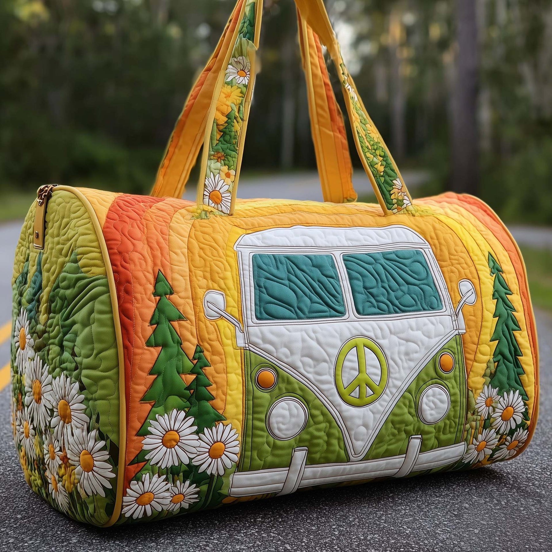 Luna – Padded Travel Bag with Artisan Design