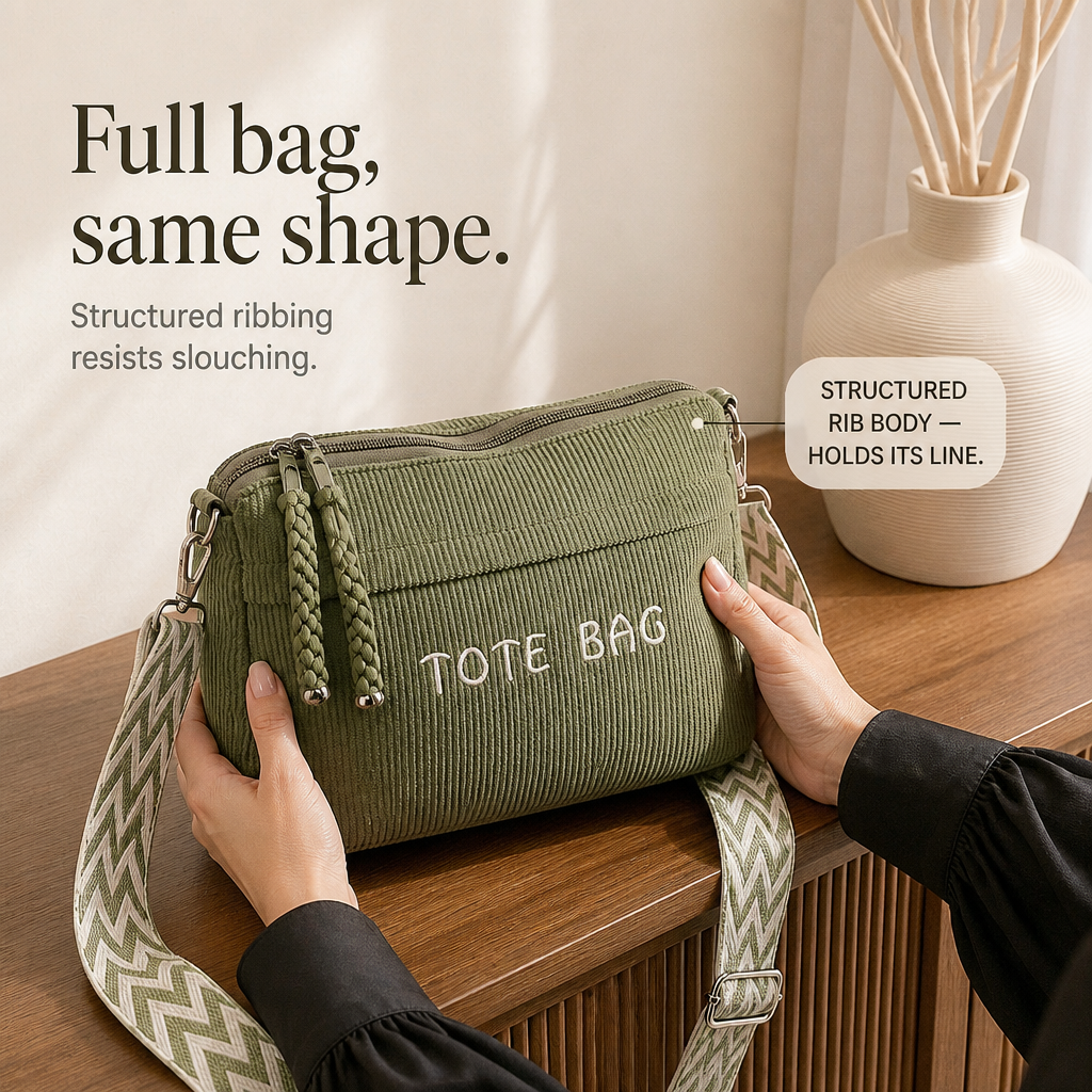 Corduvia – The Crossbody That Keeps Everything In Its Place
