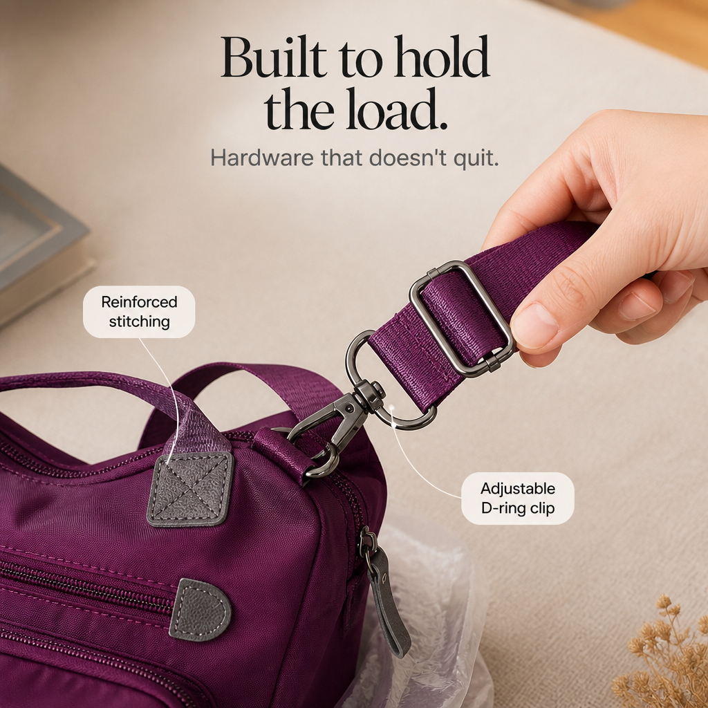 Cariza – Large Capacity 3-Way Carry Tote Bag