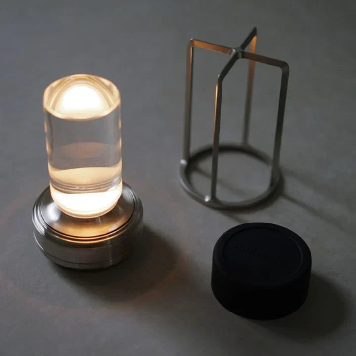 Crystelle – Elegant Cordless Crystal Table Lamp