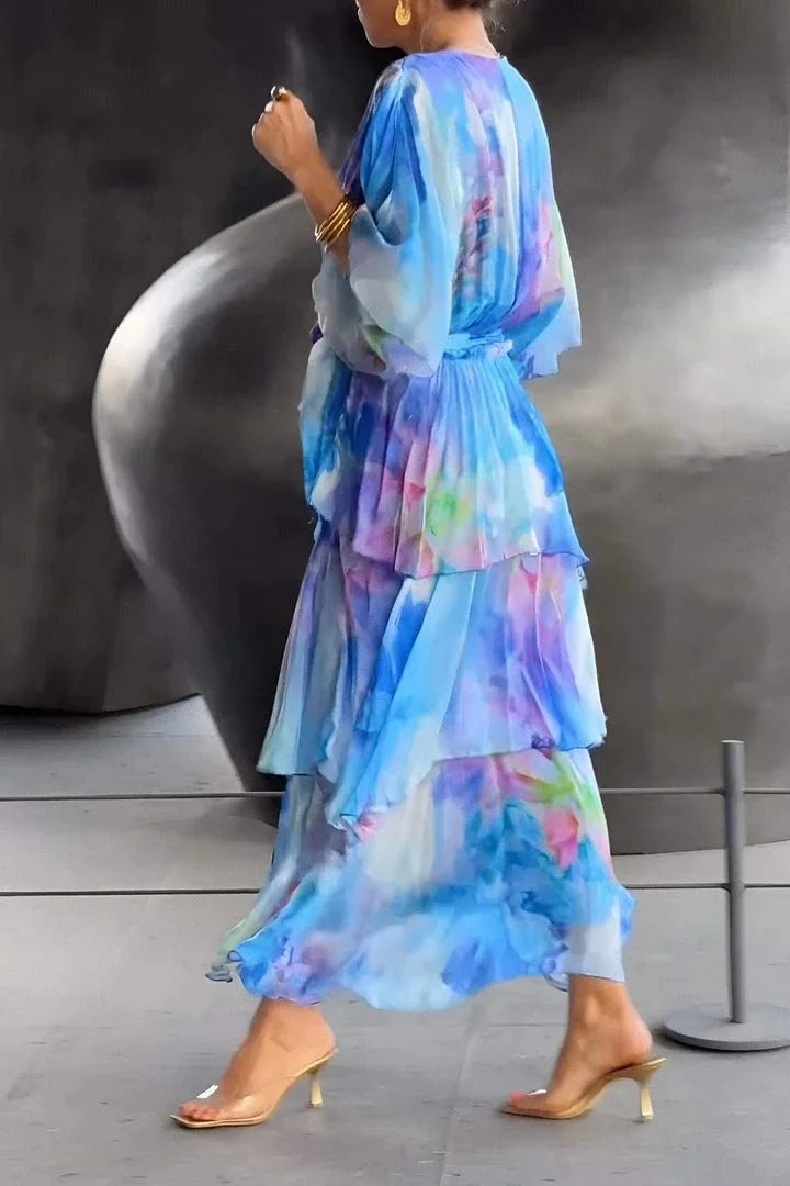 Cassia – Fluid Chiffon Dress for Women