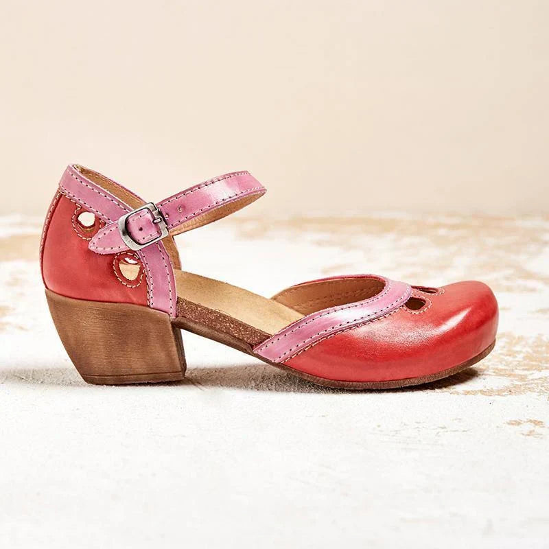 FRIA – COMFORTABLE LOW-HEEL SANDALS