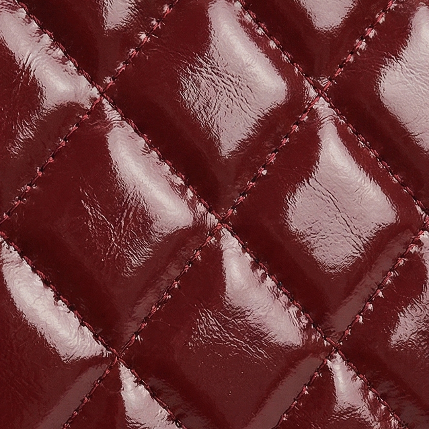 Belaire – Quilted Handbag with Silk Scarf Handles