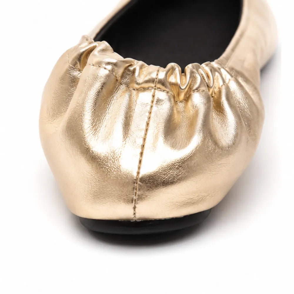 Belluna – Foldable Ballet Flats with Matching Travel Pouch