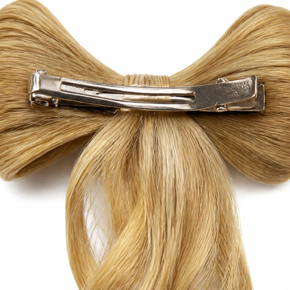 Lunavia – Bow Clip On Ponytail Hair Extension with Long Waves