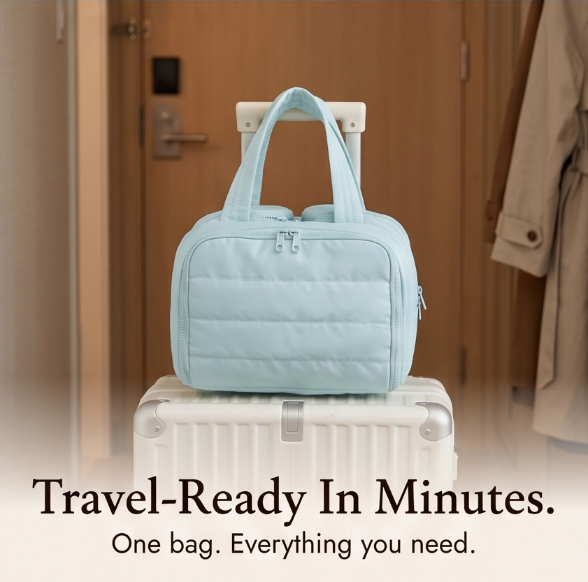 Cloudette – Wide-Mouth Toiletry Bag