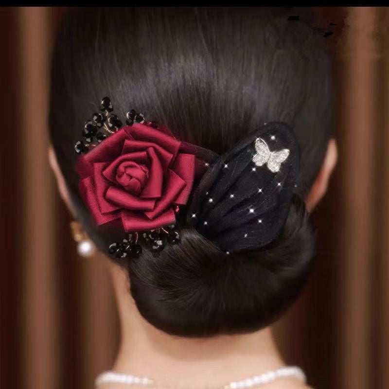 Florenza - Elegant Floral Hair Knots for Women (1+1 Free)