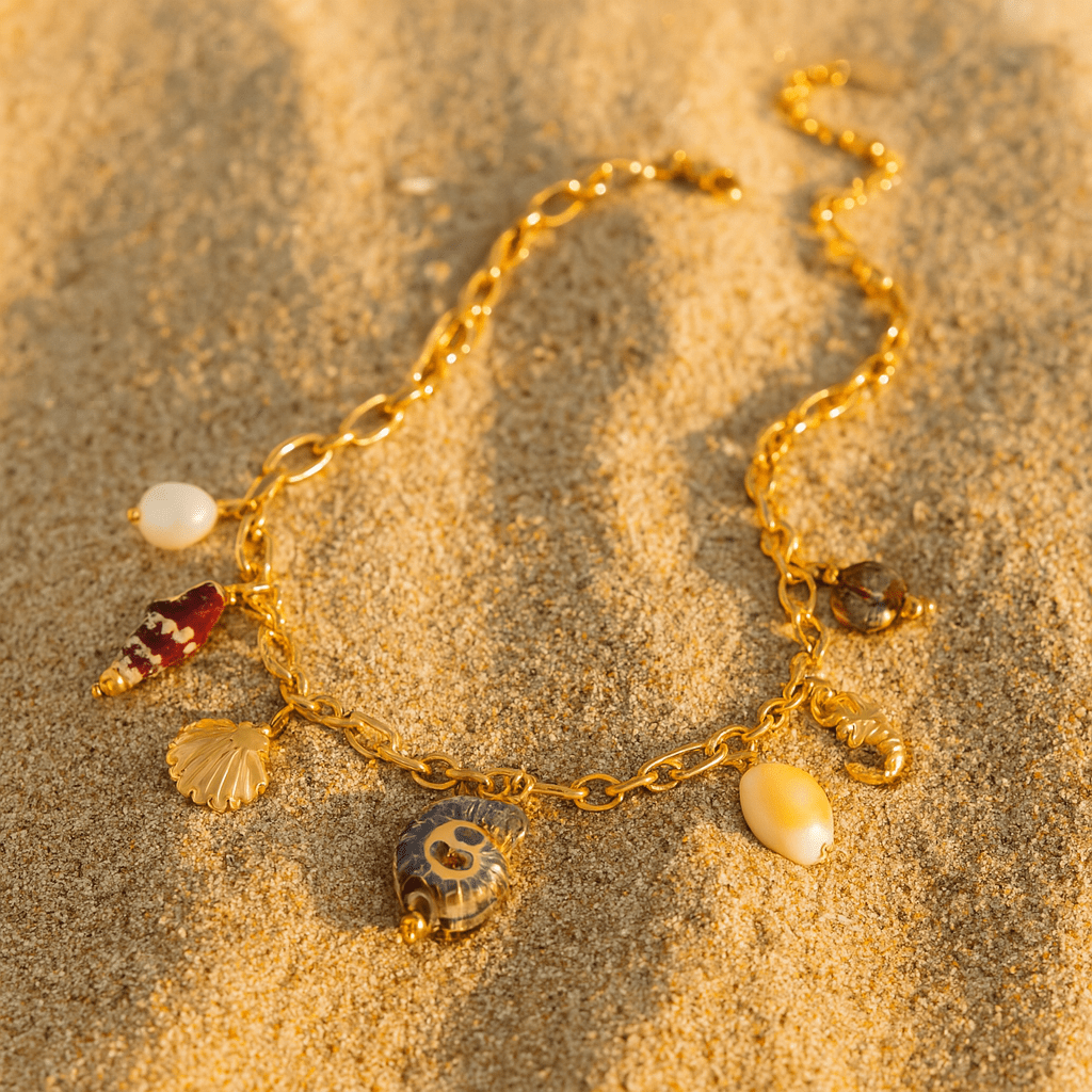 Solis Collar Charms – Gold-Plated and Charms