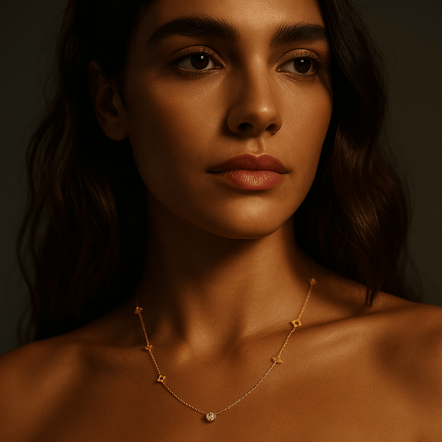Garden Collar – 18k Gold Plated