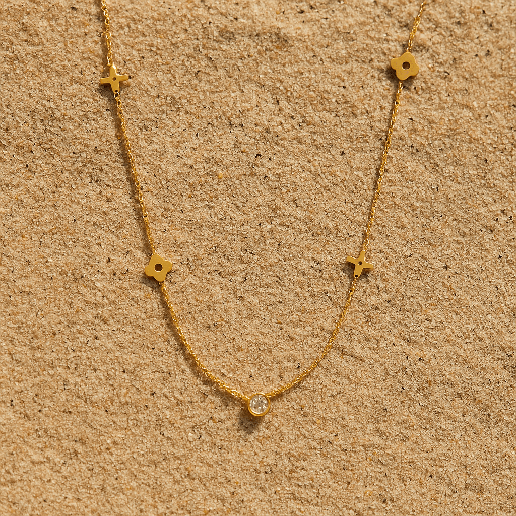 Garden Collar – 18k Gold Plated
