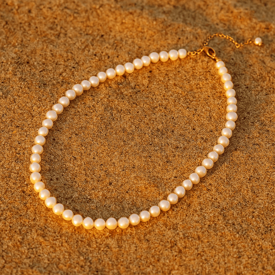 Eternity Collar – Freshwater Pearls