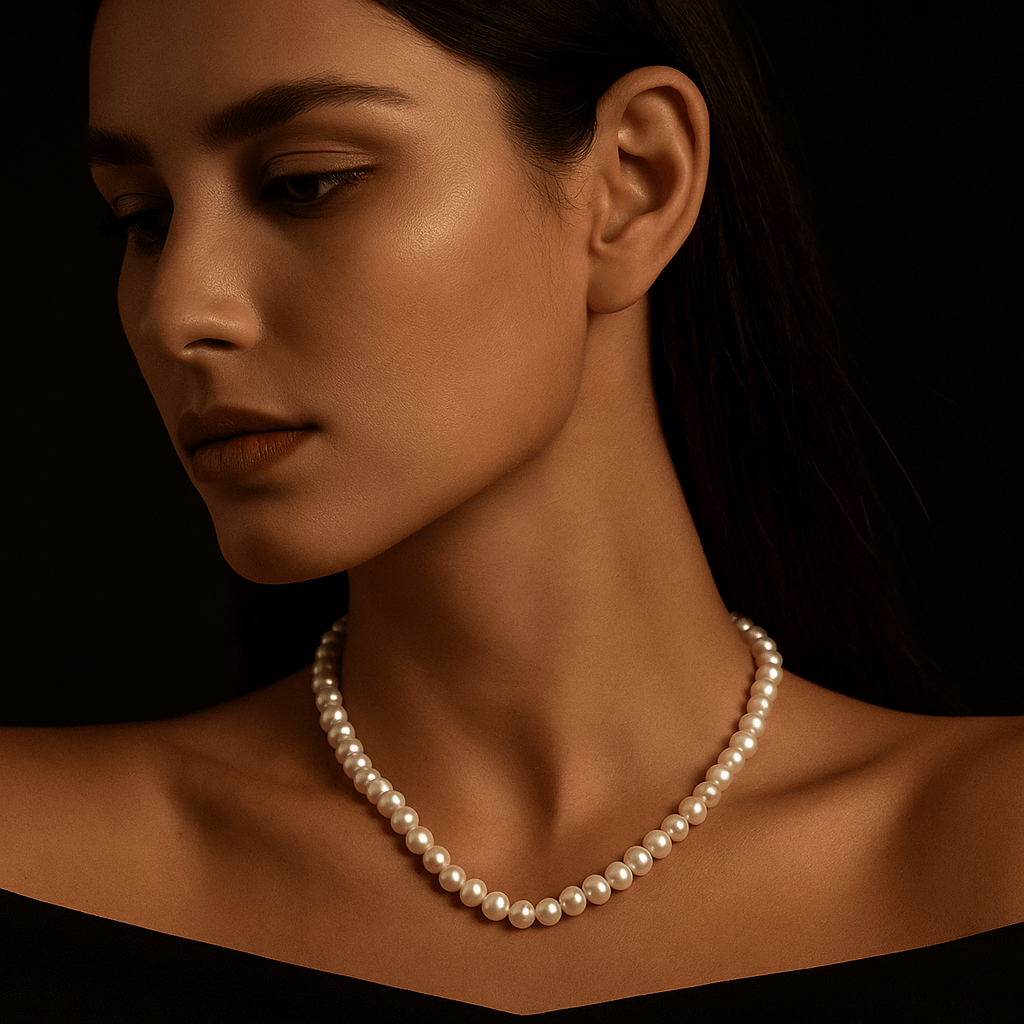 Eternity Collar – Freshwater Pearls