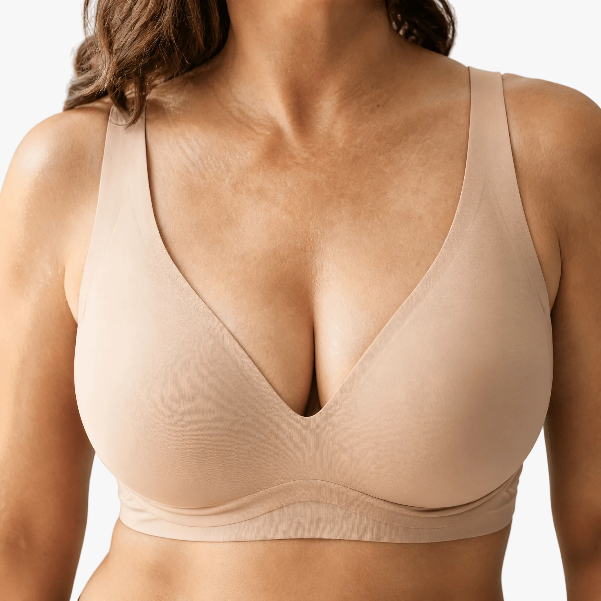 Comforel – Women's Wireless Deep-V Support Bra