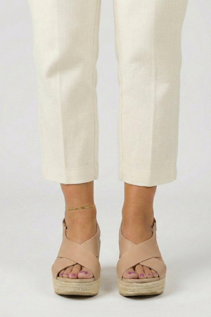 Michelle | Women’s Wedge Crossover Slingback Sandals