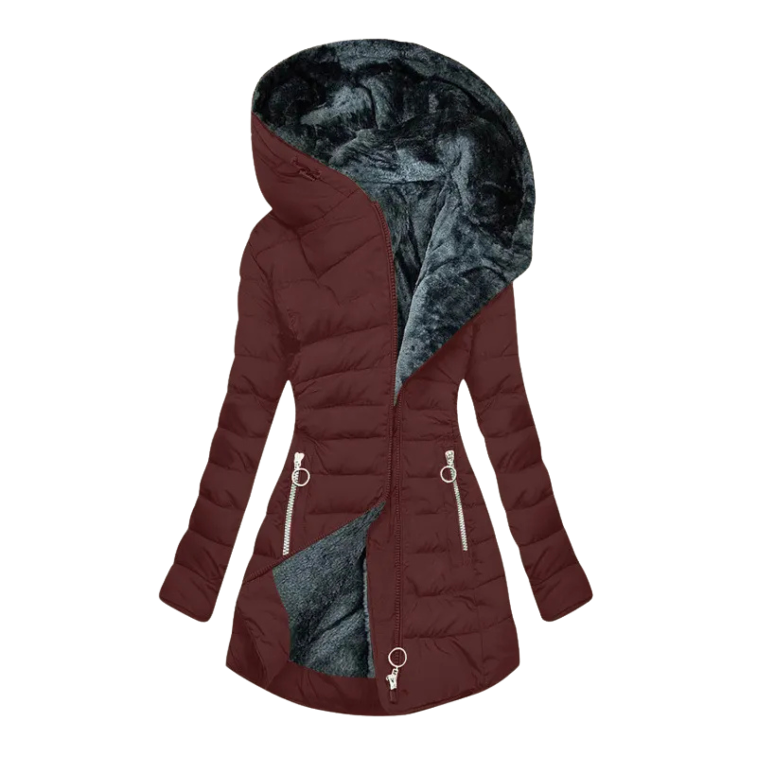 Giulia™ | Winter Down Jacket with Hood