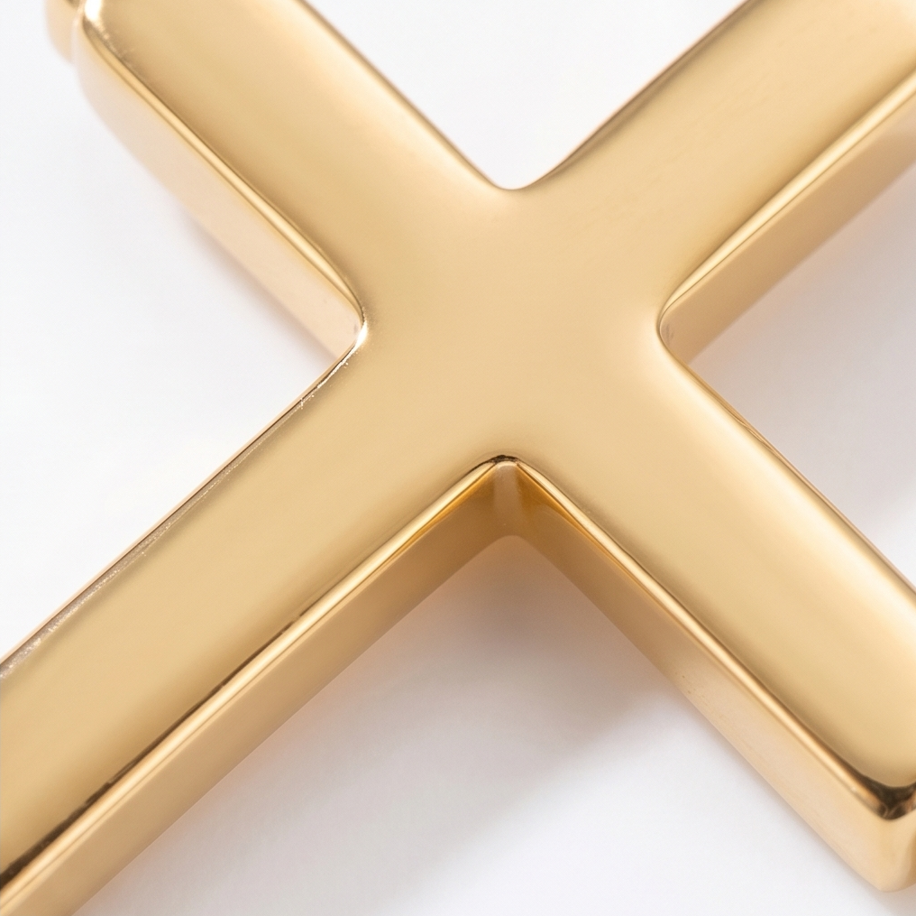 Crovana – Cross and crown faith pendant