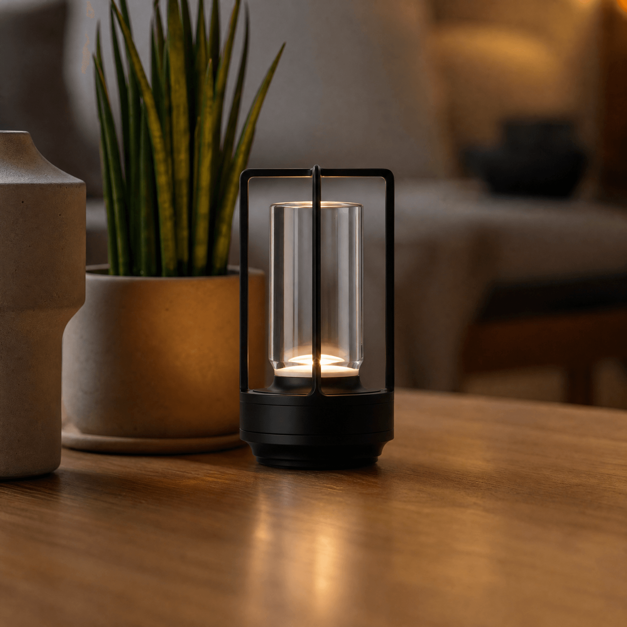 Crystelle – Elegant Cordless Crystal Table Lamp
