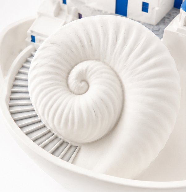 Cycladia – Santorini Sculpted Catch-All Bowl for Entryway Keys