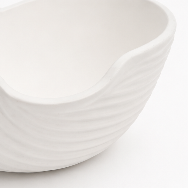Cycladia – Santorini Sculpted Catch-All Bowl for Entryway Keys