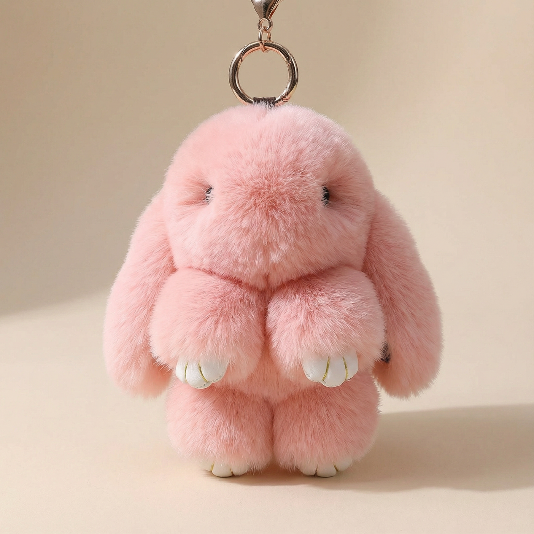 Lulette Fluffy Bunny Bag Charm