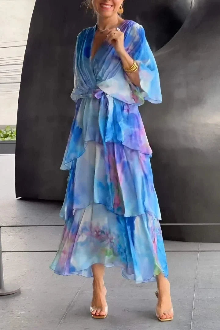 Cassia – Fluid Chiffon Dress for Women
