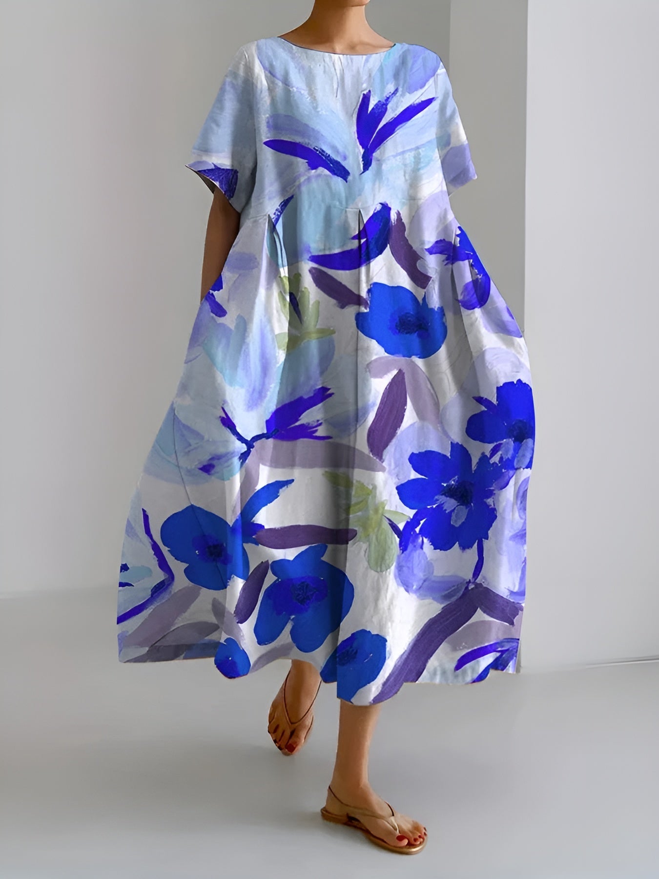 Malla | A feeling of freedom fluttering in summer colors – a 3D-printed dress that moves with you