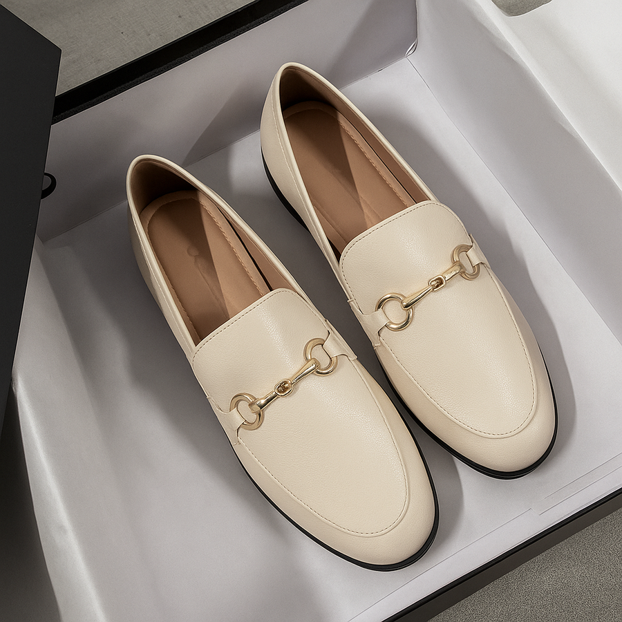 The Heritage Gold-Bit Leather Loafer