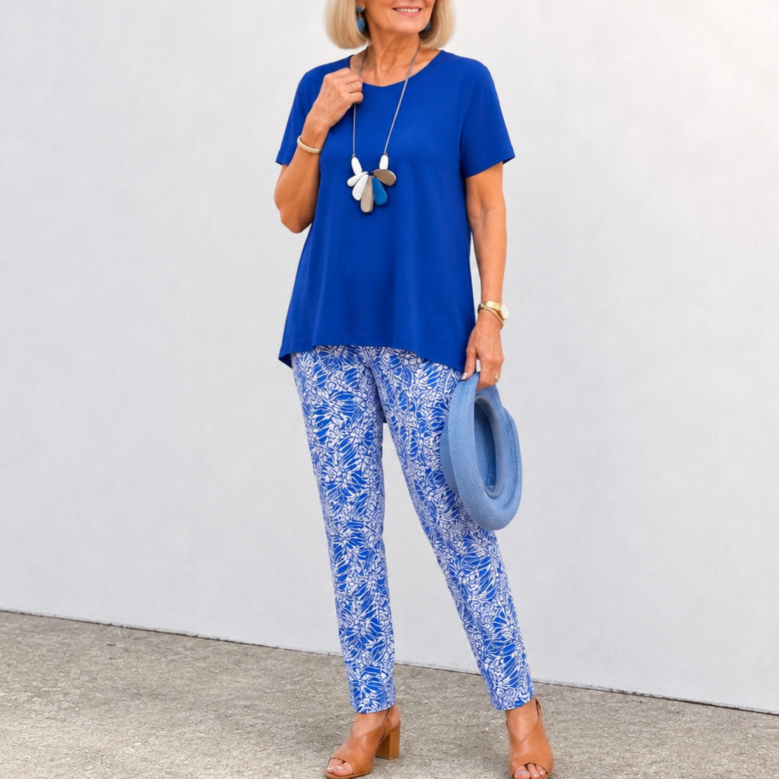 Helen – Women's Effortless Coastal Two-Piece Set
