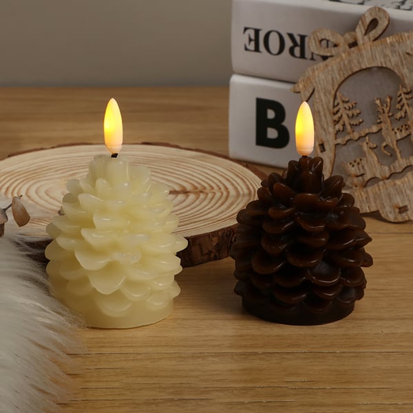 Lunacone - Flameless Pinecone Candle Light