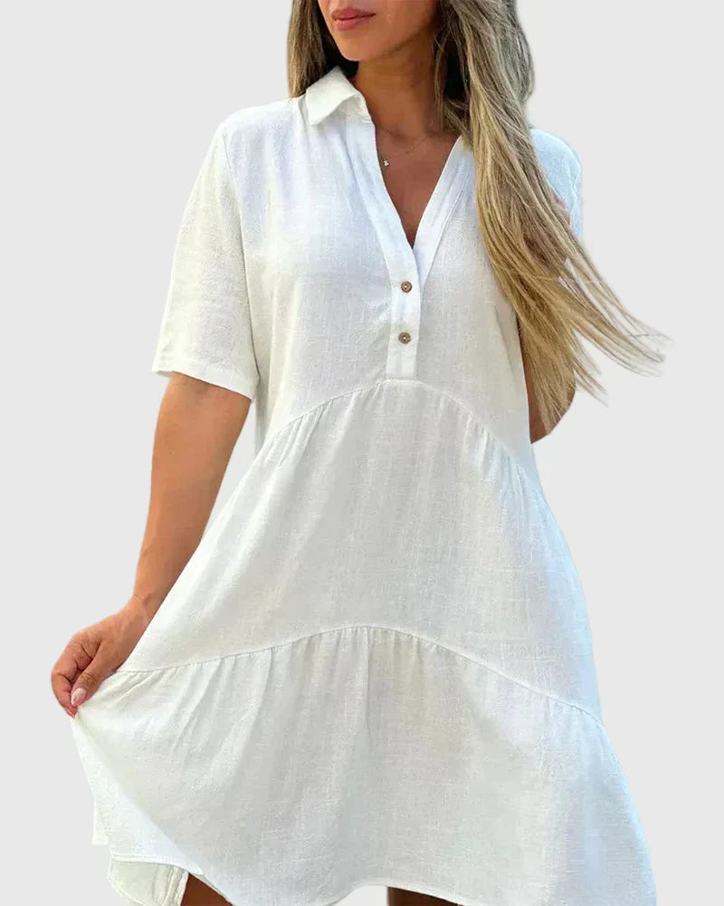 Ariana | Elegant and Flowing Mini Dress