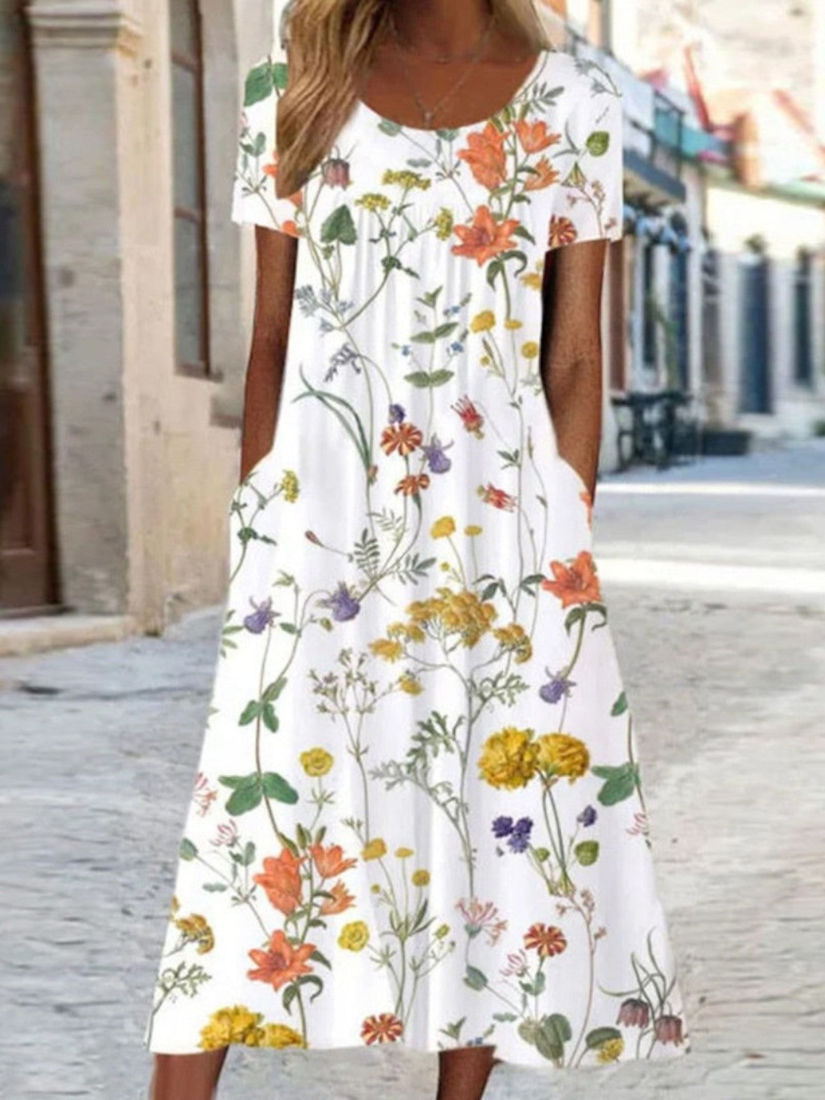 BROOKE – RELAXED FLOWY DRESS