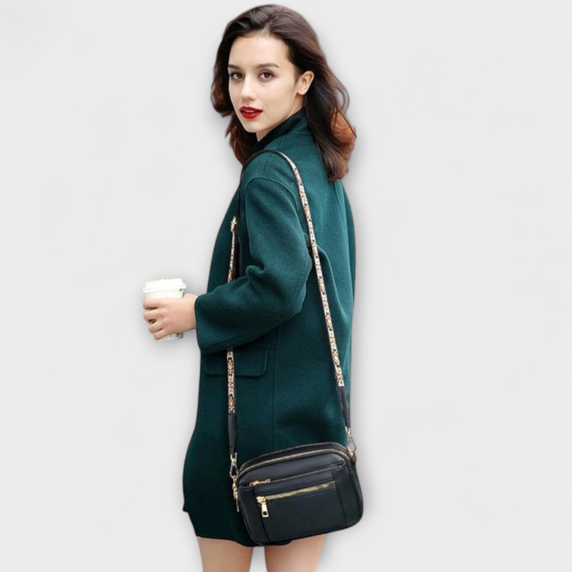 Vera™ | Elegant Leather Shoulder Bag