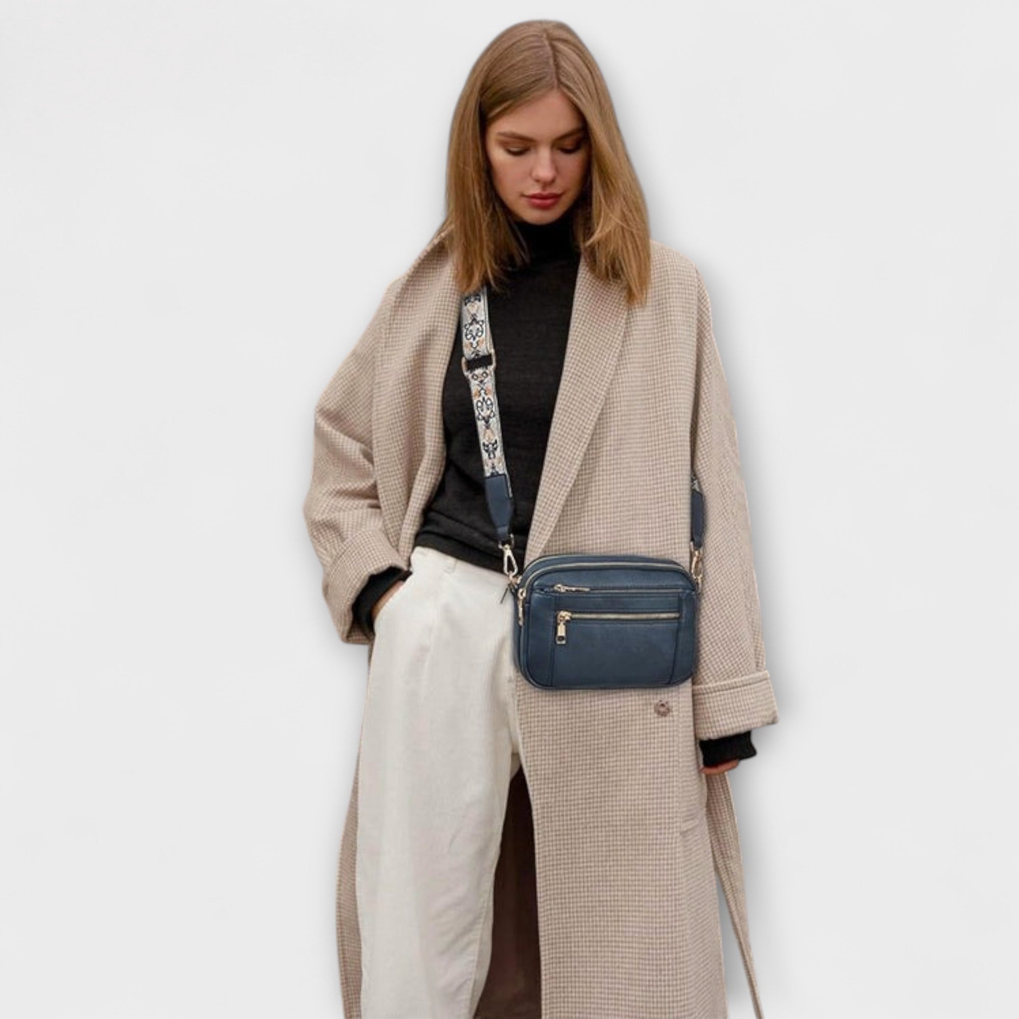 Vera™ | Elegant Leather Shoulder Bag