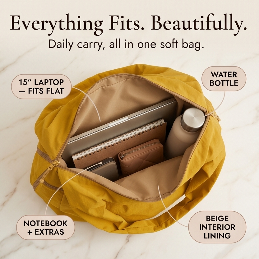 LunaLush – Slouchy Everyday Shoulder Bag