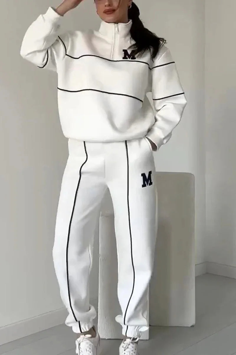 DESIREE – SPORTY ZIP LOUNGE SET